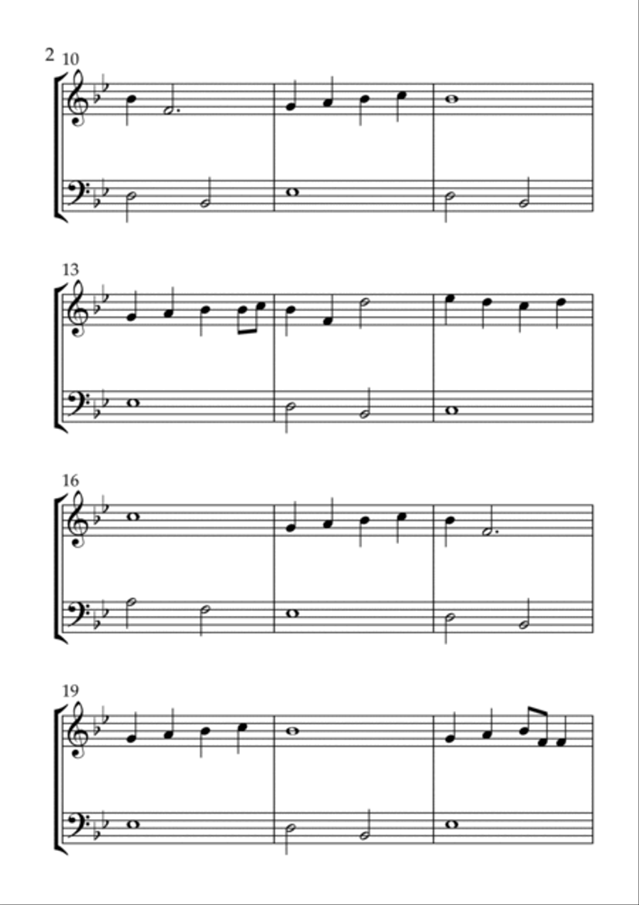 Can You Feel The Love Tonight Woodwind Duet scores gallery preview page 2