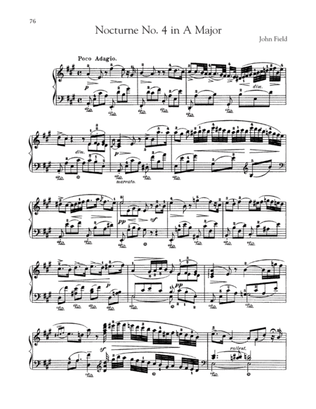 Nocturne No. 4 In A Major, H. 36