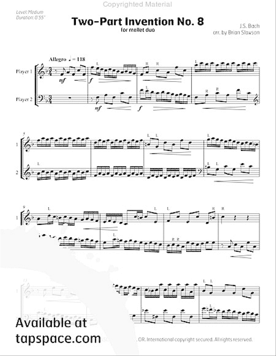Two-Part Three-Pack 2-Part scores gallery preview page 8