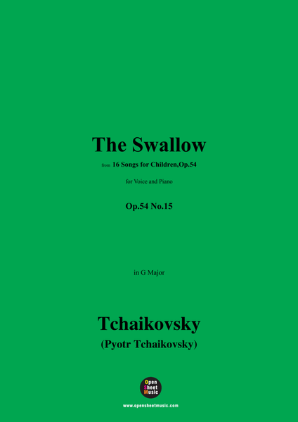 Tchaikovsky-The Swallow,in G Major,Op.54 No.15