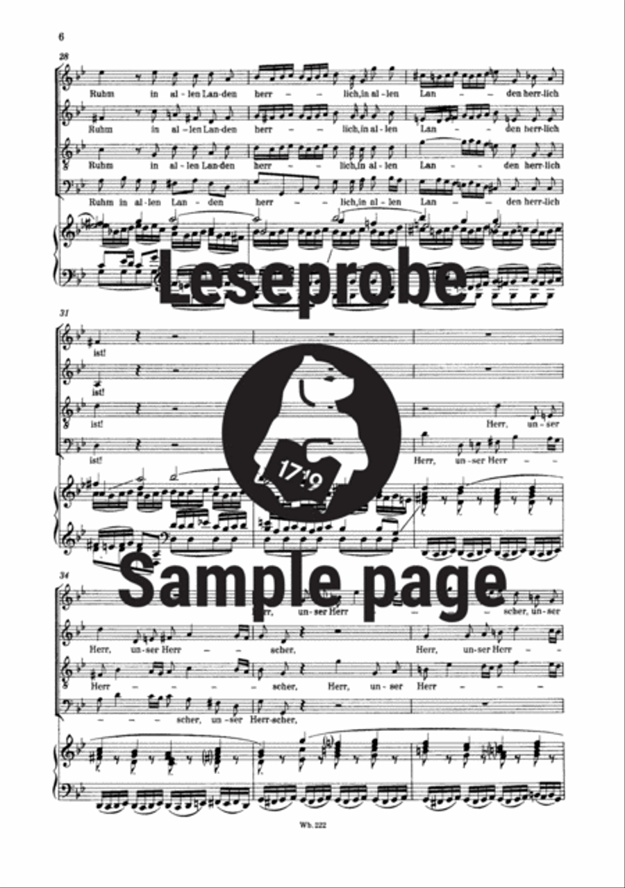 St. John Passion BWV 245 4-Part scores gallery preview page 4
