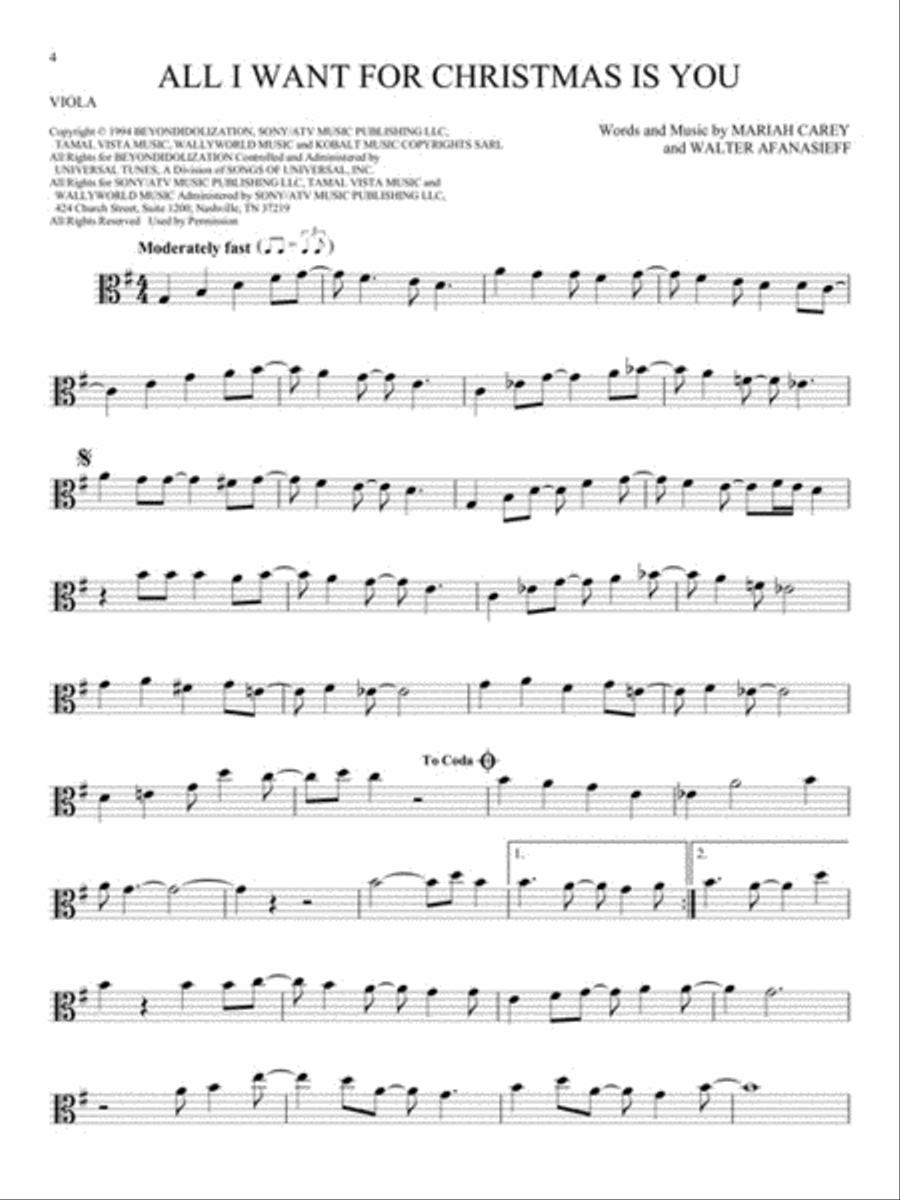 <br>Sheet music extract