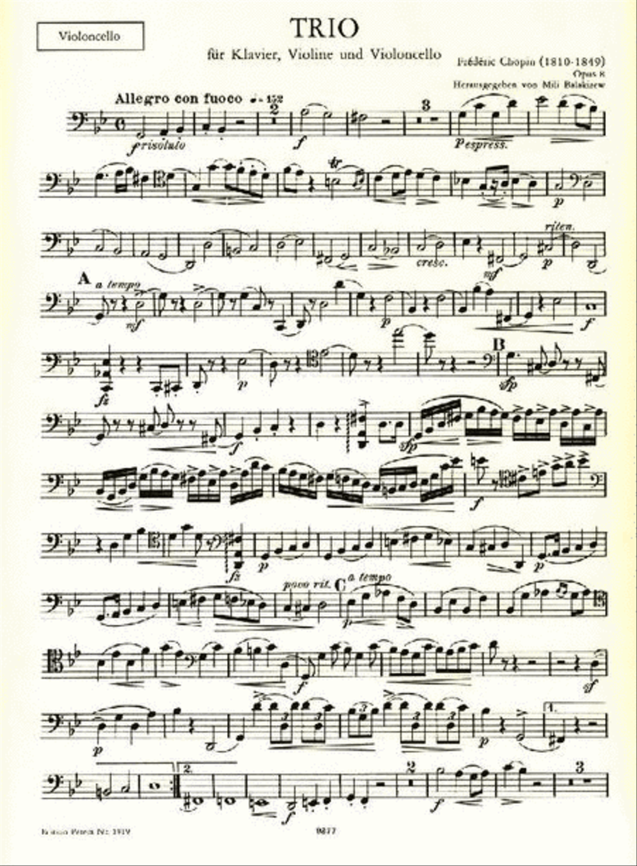 Piano Trio - G minor Piano Trio scores gallery preview page 4
