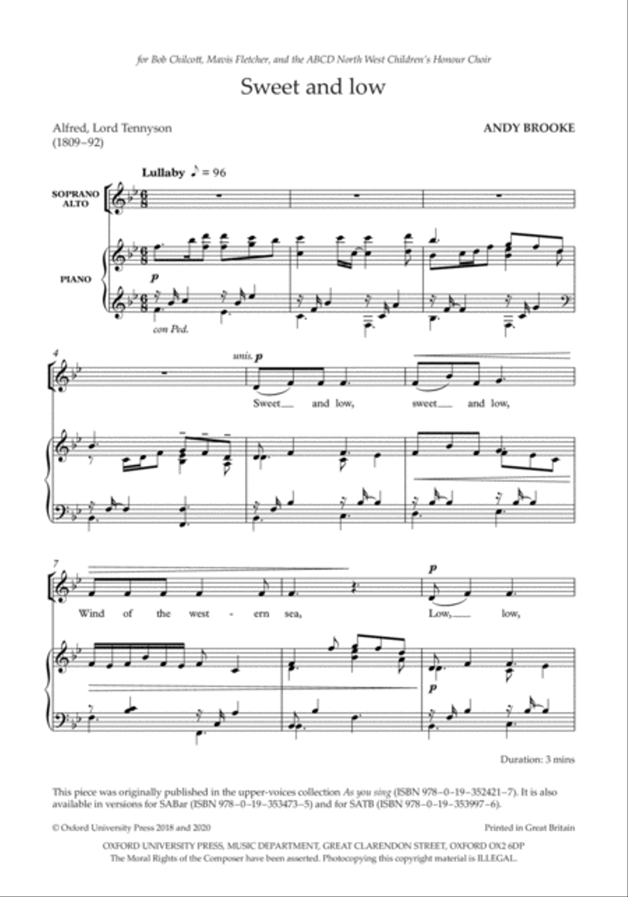 Sweet and low SA scores gallery preview page 2