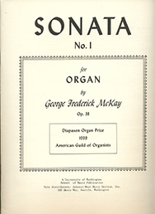 Book cover for Sonata No. 1, Op.38