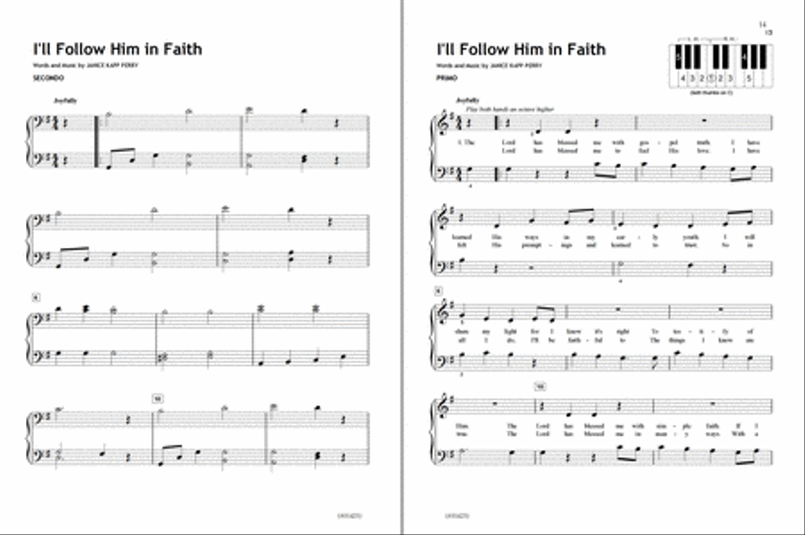 Latter-day Saint Kids Piano Duets V Easy Piano scores gallery preview page 2