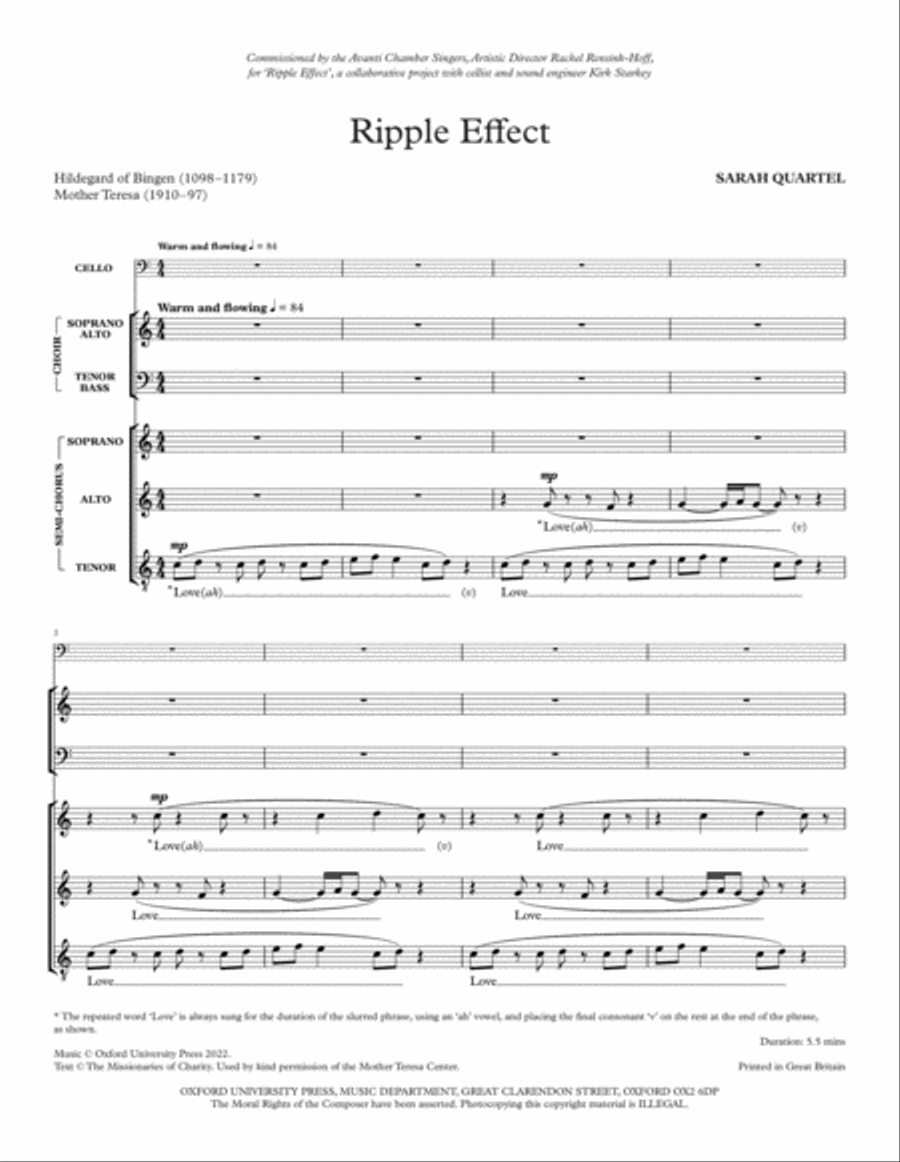 Ripple Effect Ripple Effect 4-Part scores gallery preview page 2