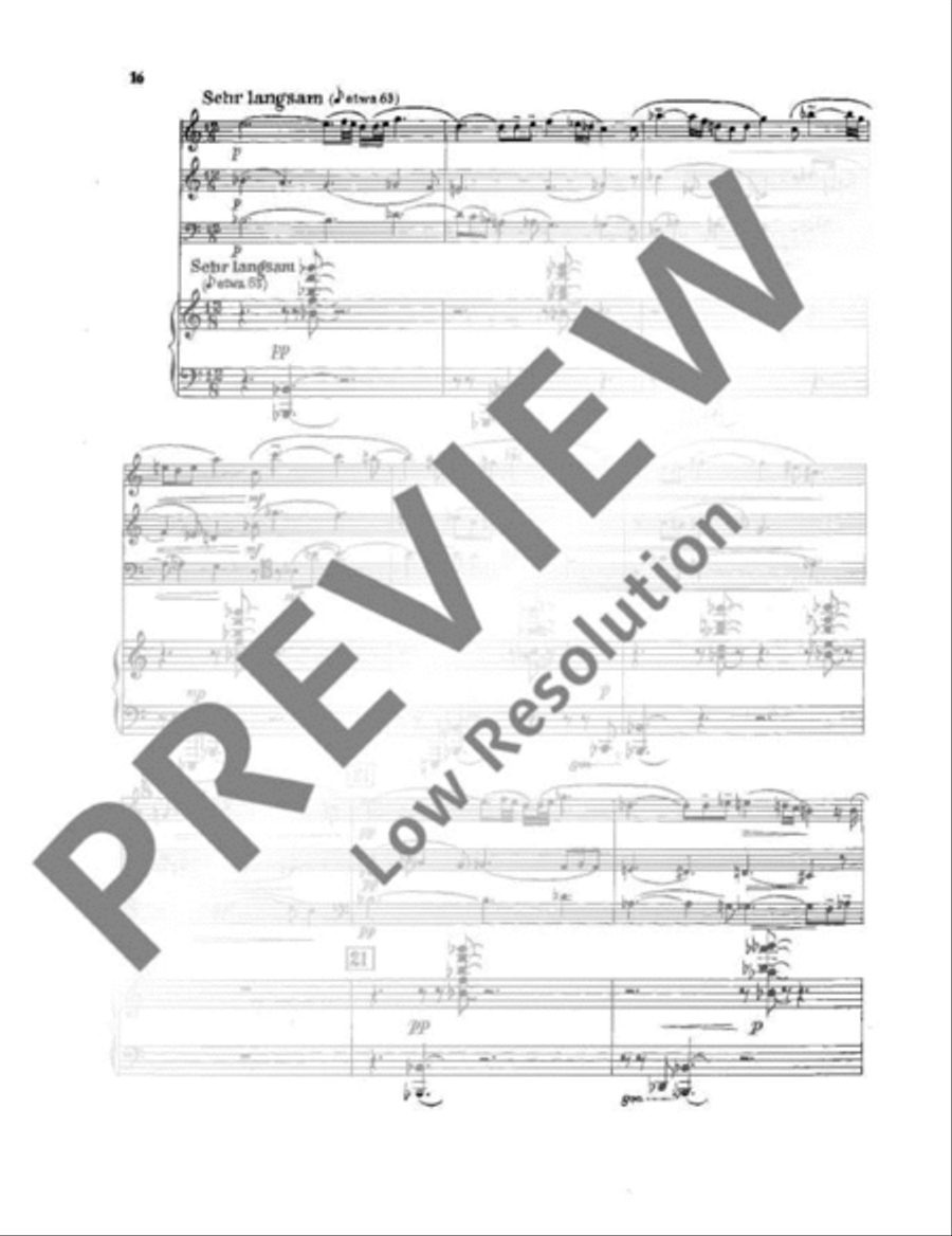 Quartet Clarinet scores gallery preview page 19