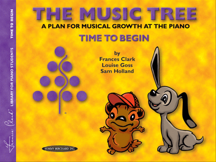 Book cover for The Music Tree - Time to Begin, Primer