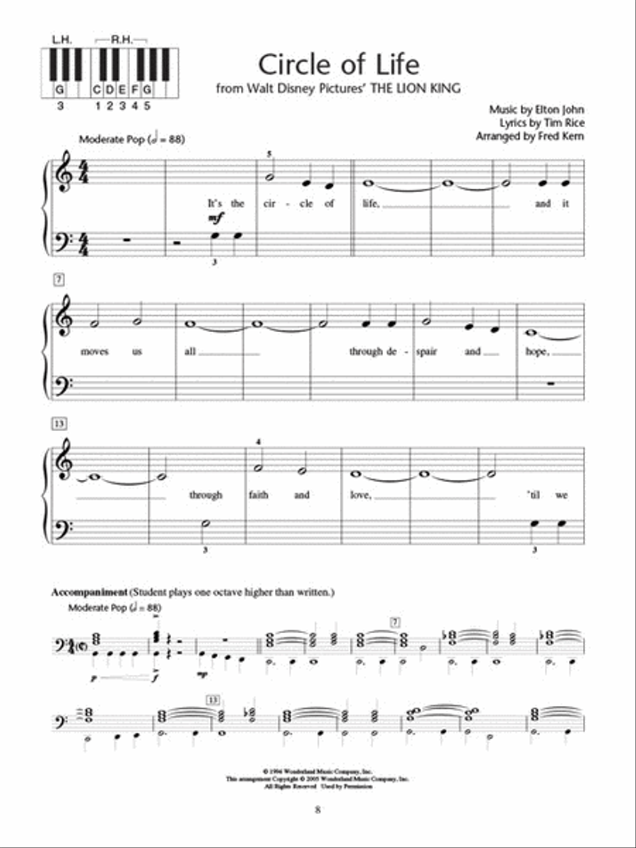 Popular Hits Book 1 Piano Method scores gallery preview page 4