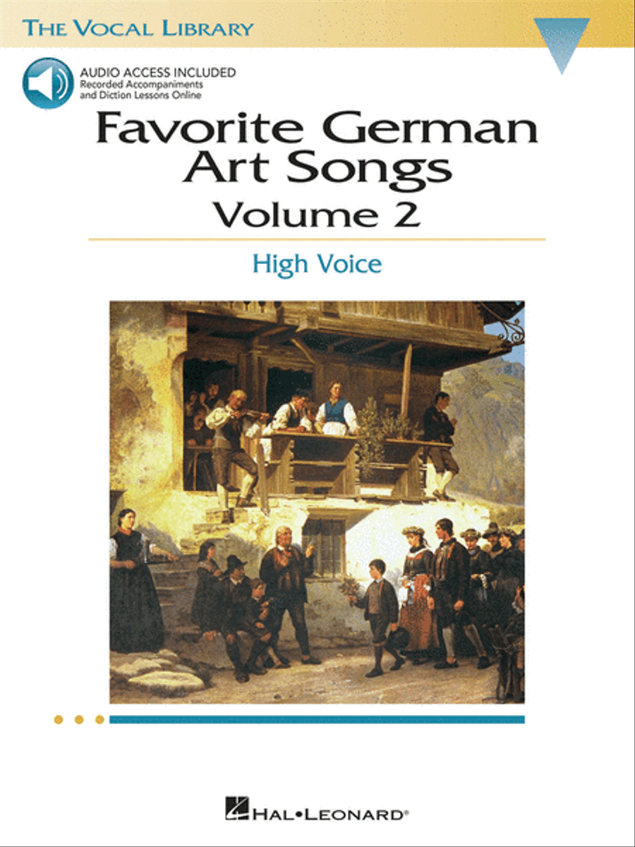 Favorite German Art Songs – Volume 2 High Voice scores gallery preview page 1