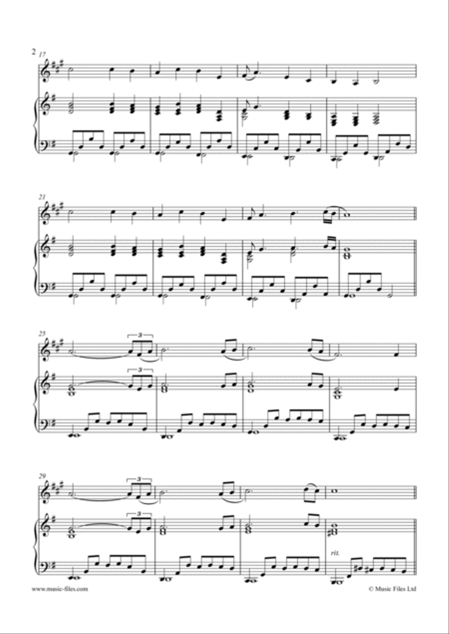 Scottish Movement (Clarinet and Piano) Clarinet Solo scores gallery preview page 2