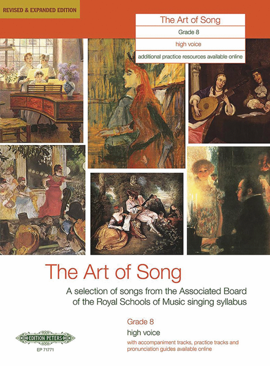 The Art of Song, Grade 8 (High Voice) High Voice scores gallery preview page 1