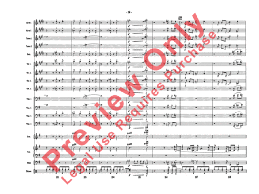 One Mint Julep Jazz Ensemble scores gallery preview page 19
