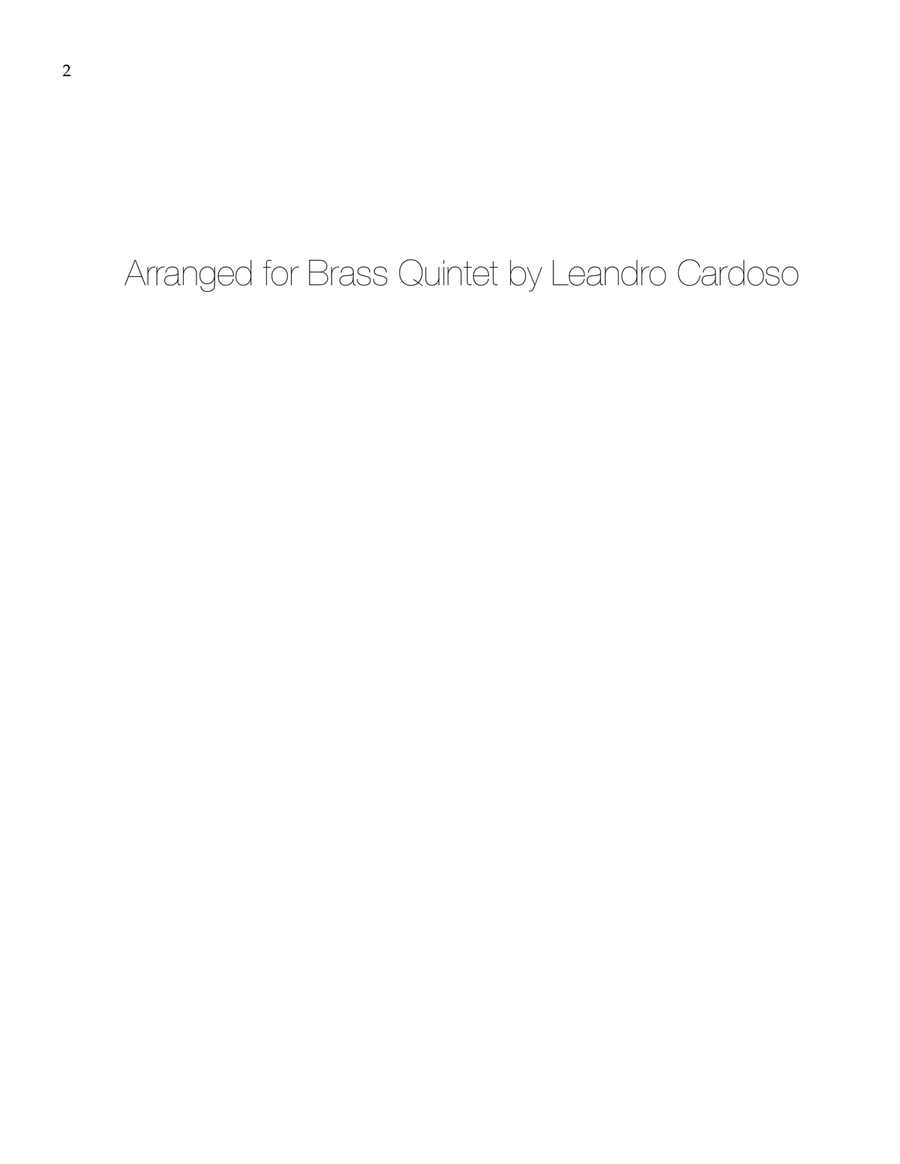 Pilgrims Chorus from Tannhauser - Brass Quintet Pilgrims Chorus from Tannhauser - Brass Quintet Brass Quintet scores gallery preview page 2