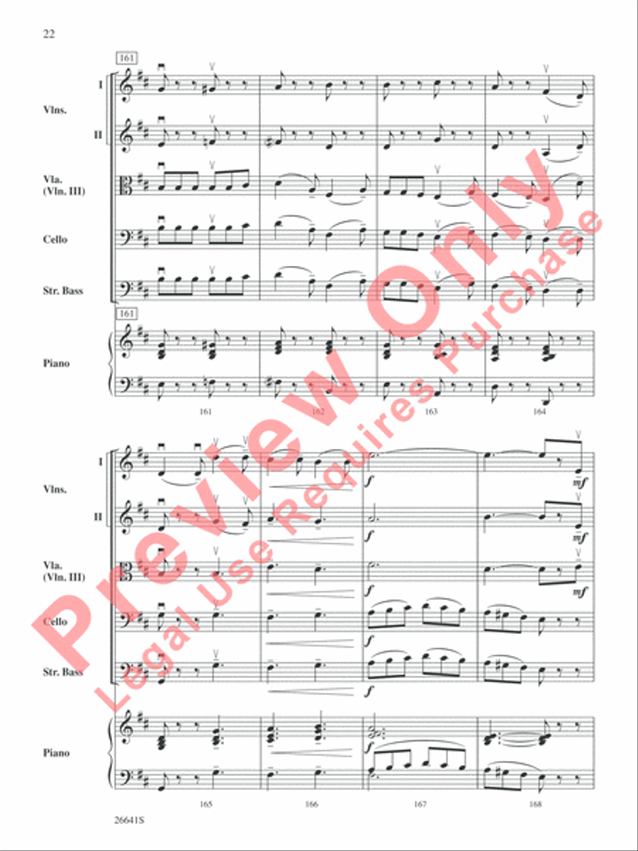 The Wizard of Oz String Orchestra scores gallery preview page 23