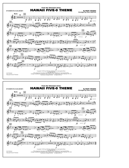 Hawaii Five-O Theme - Bb Horn/Flugelhorn