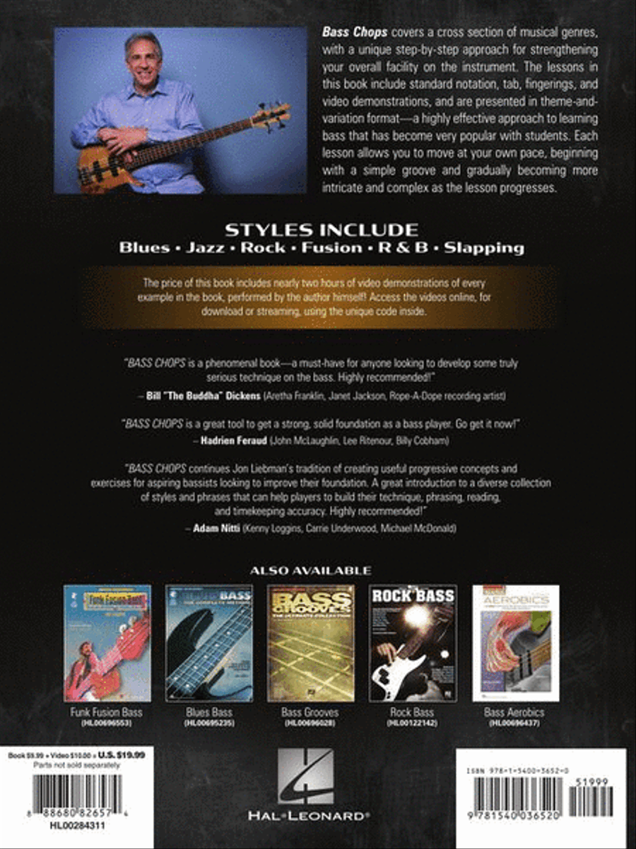 Bass Chops Bass Guitar Tablature scores gallery preview page 11