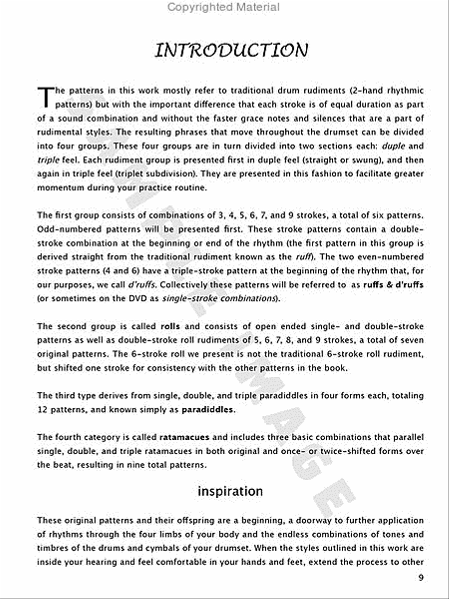 Dancin' on the Time Percussion scores gallery preview page 3