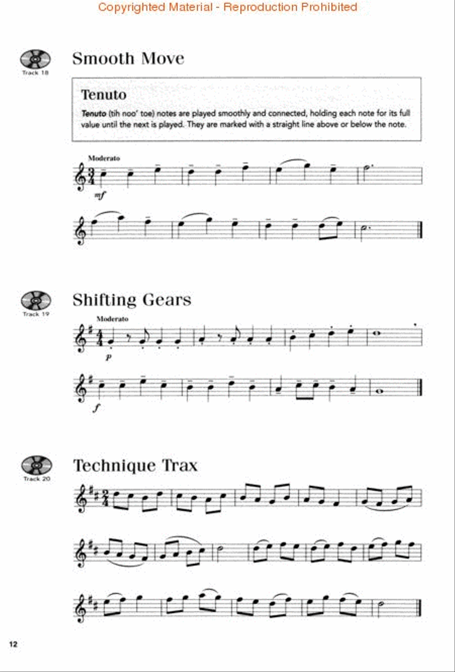 Play Alto Sax Today! Play Alto Sax Today! Alto Saxophone scores gallery preview page 3