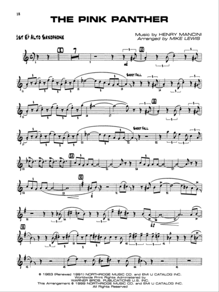 First Year Charts Collection for Jazz Ensemble Jazz Ensemble scores gallery preview page 4