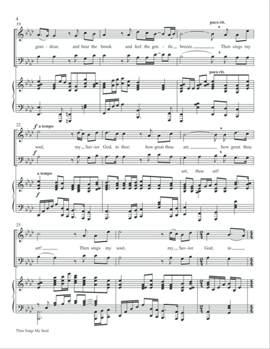 Then Sings My Soul Voice Solo scores gallery preview page 5