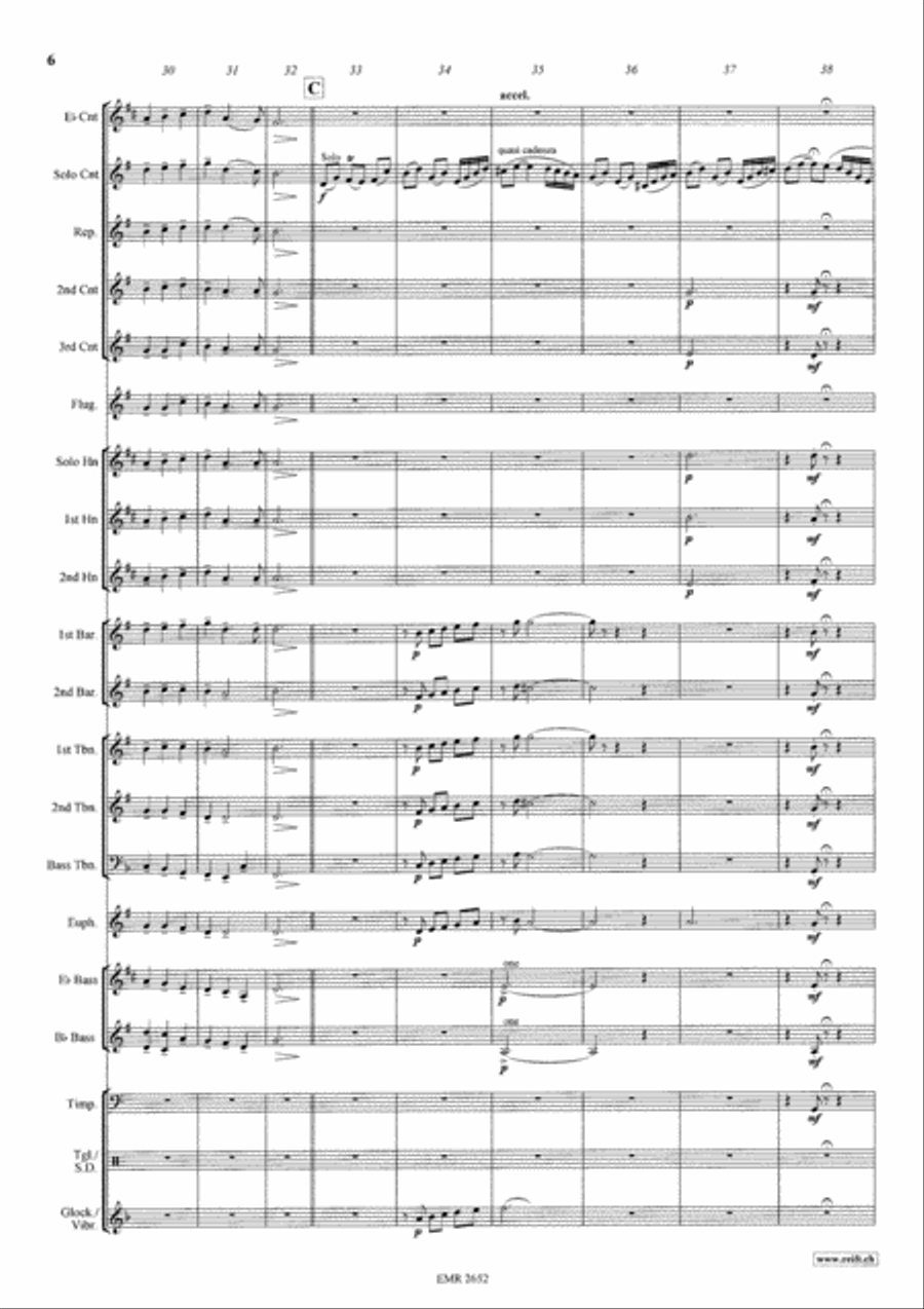 The First Nowell Brass Band scores gallery preview page 7