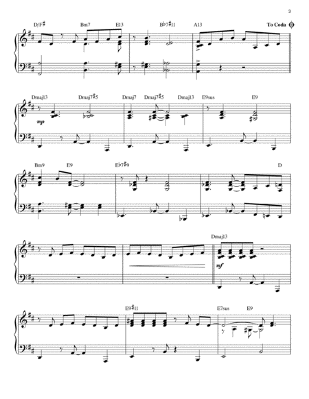 O Pato (The Duck) [Jazz version] (arr. Brent Edstrom)