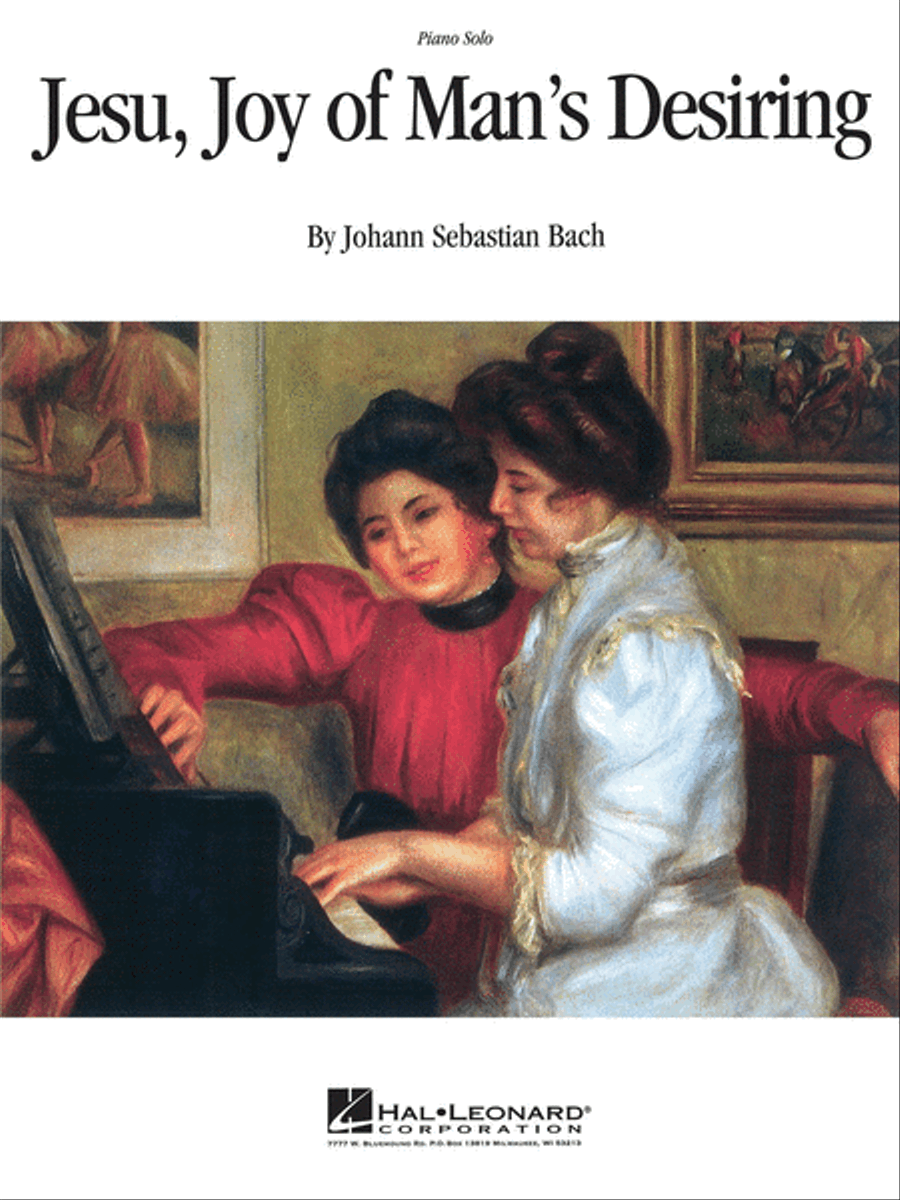 Jesu, Joy of Man's Desiring, BWV 147 Piano Solo scores gallery preview page 1