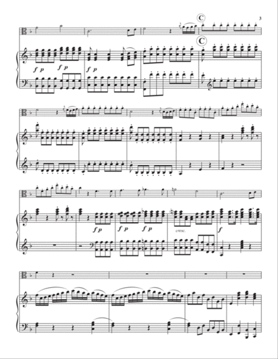 Queen of the Nigh Aria Piano Accompaniment scores gallery preview page 4