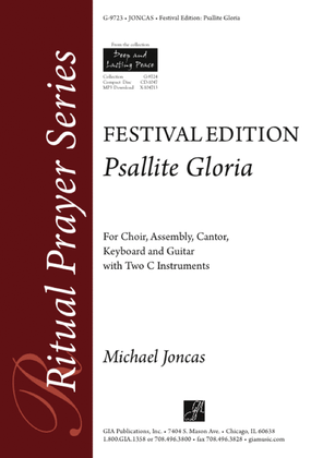 Book cover for Psallite Gloria - Festival edition