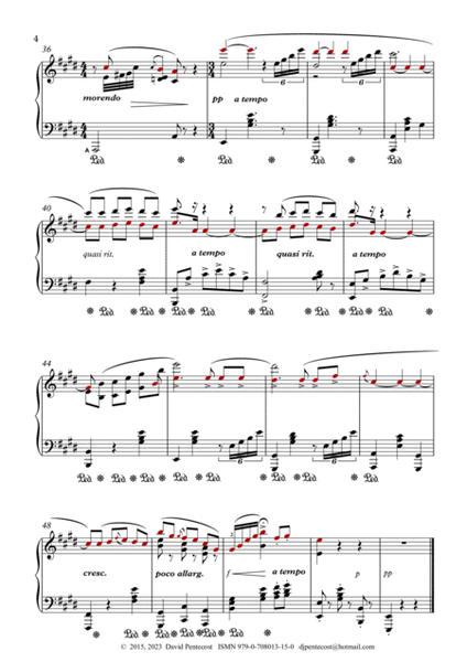 Musetta's Waltz (arr. Opus 15)