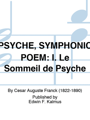 Book cover for PSYCHE, SYMPHONIC POEM: I. Le Sommeil de Psyche