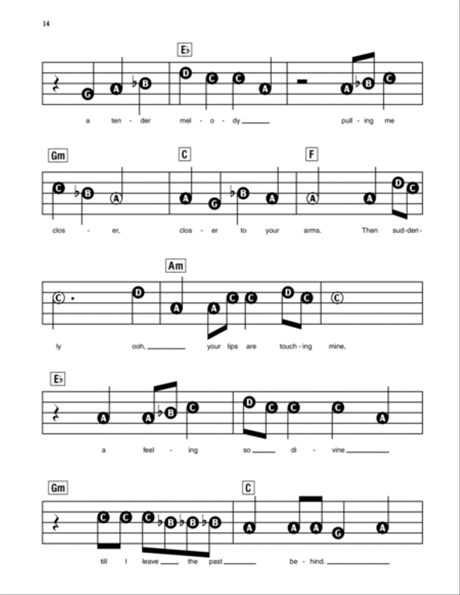 I Hear A Symphony Electronic Keyboard scores gallery preview page 2