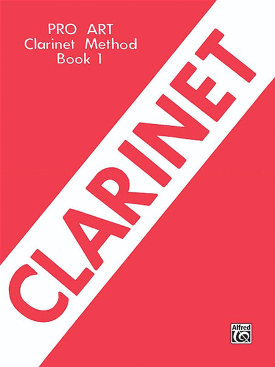 Pro Art Clarinet Method, Book 1 Clarinet scores gallery preview page 1