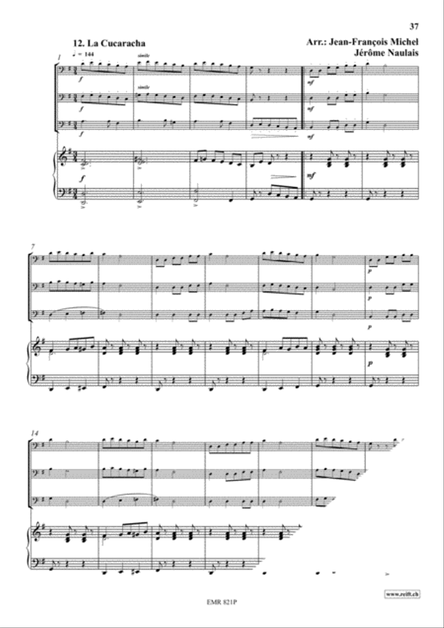 Golden Hits Trombone Trio scores gallery preview page 14