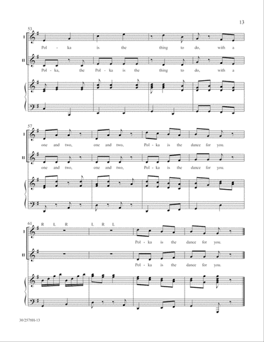 The World of Rhythm Unison Choir scores gallery preview page 14