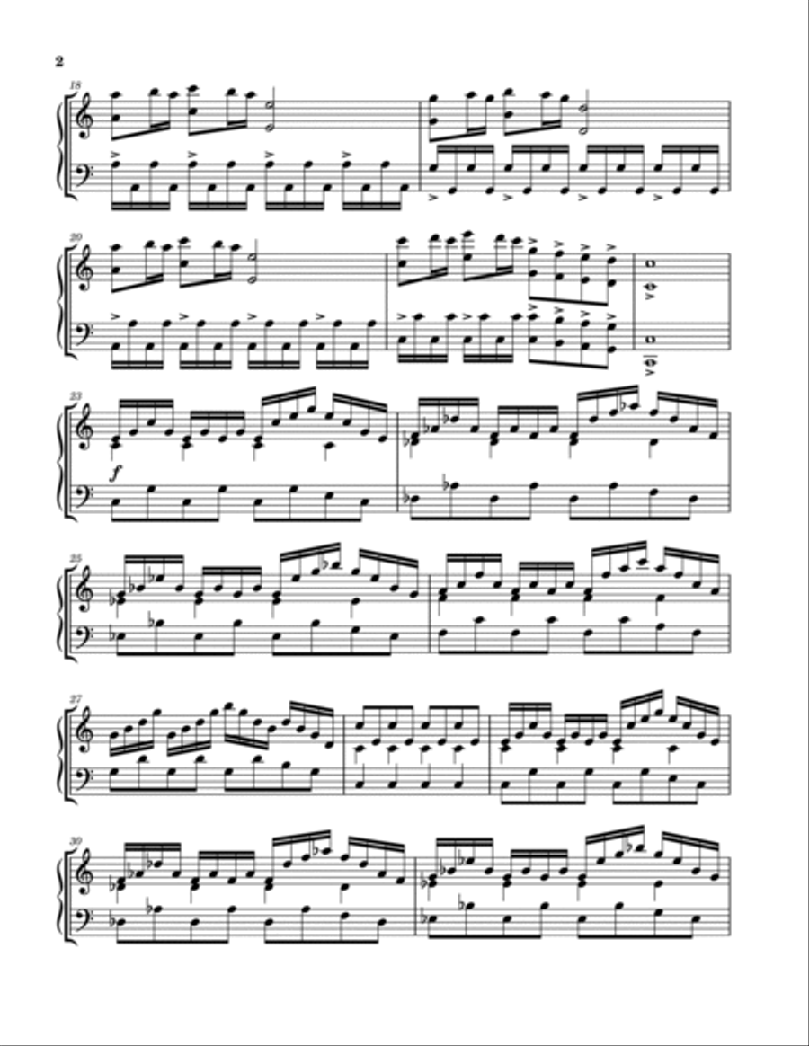 Étude For Marimba Étude For Marimba Marimba scores gallery preview page 2