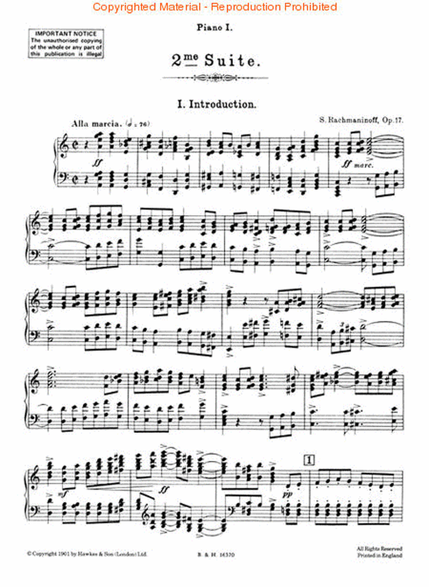 Suite No. 2, Op. 17