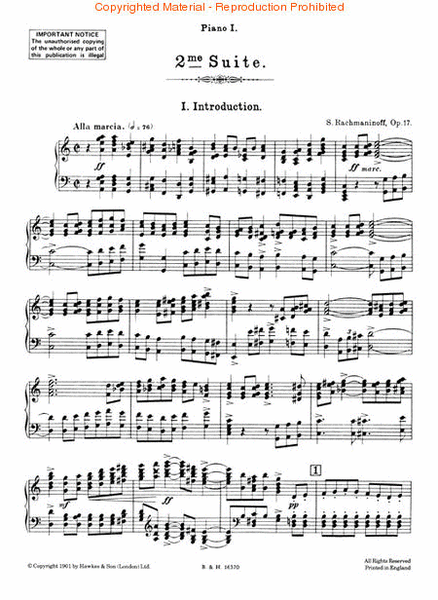 Suite No. 2, Op. 17