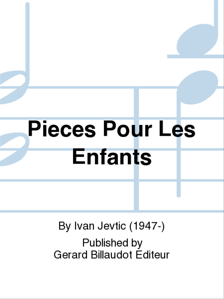 Pieces Pour Les Enfants B-Flat Clarinet scores gallery preview page 1