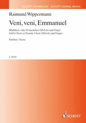 Book cover for Veni, Veni, Emmanuel