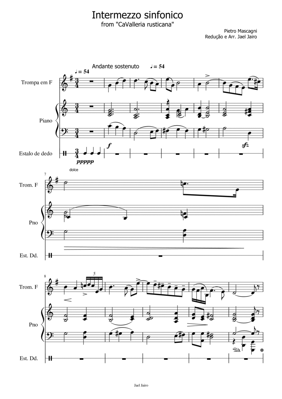 Intermezzo sinfonico from 