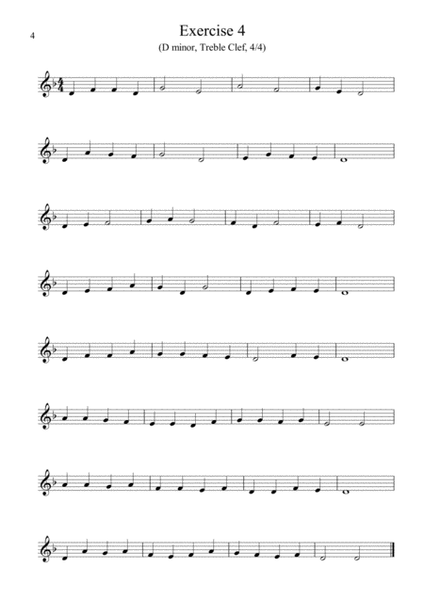 Piano Note Reading Exercise For Premier Grade Students (Volume 2)