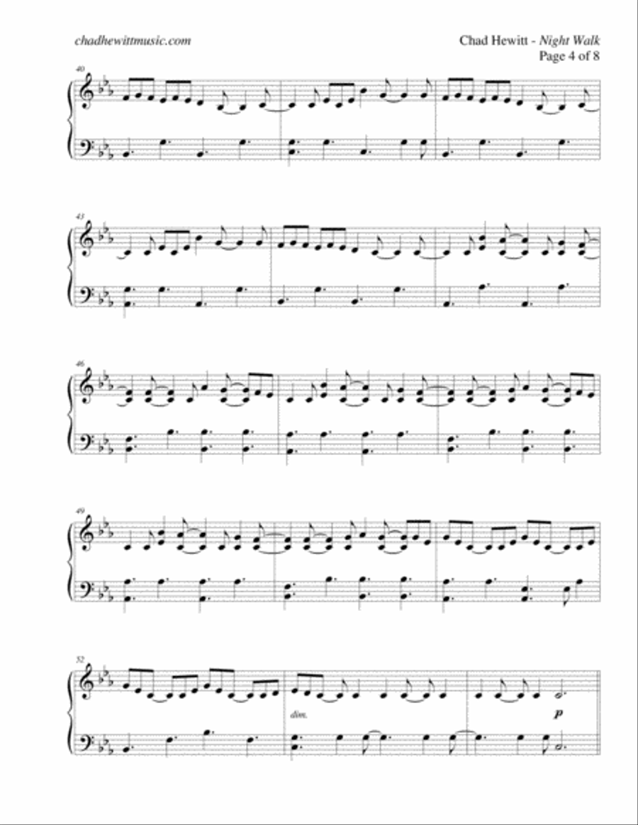 Night Walk Piano Method scores gallery preview page 4