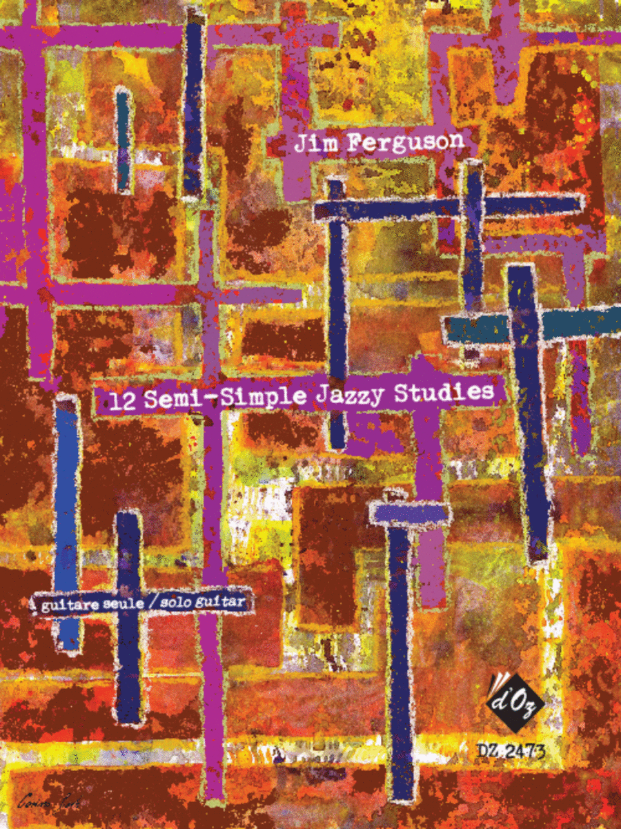 12 Semi-Simple Jazzy Studies Electric Guitar scores gallery preview page 1