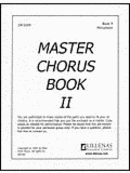 Master Chorus Book II, Orchestration Book 9, Percussion