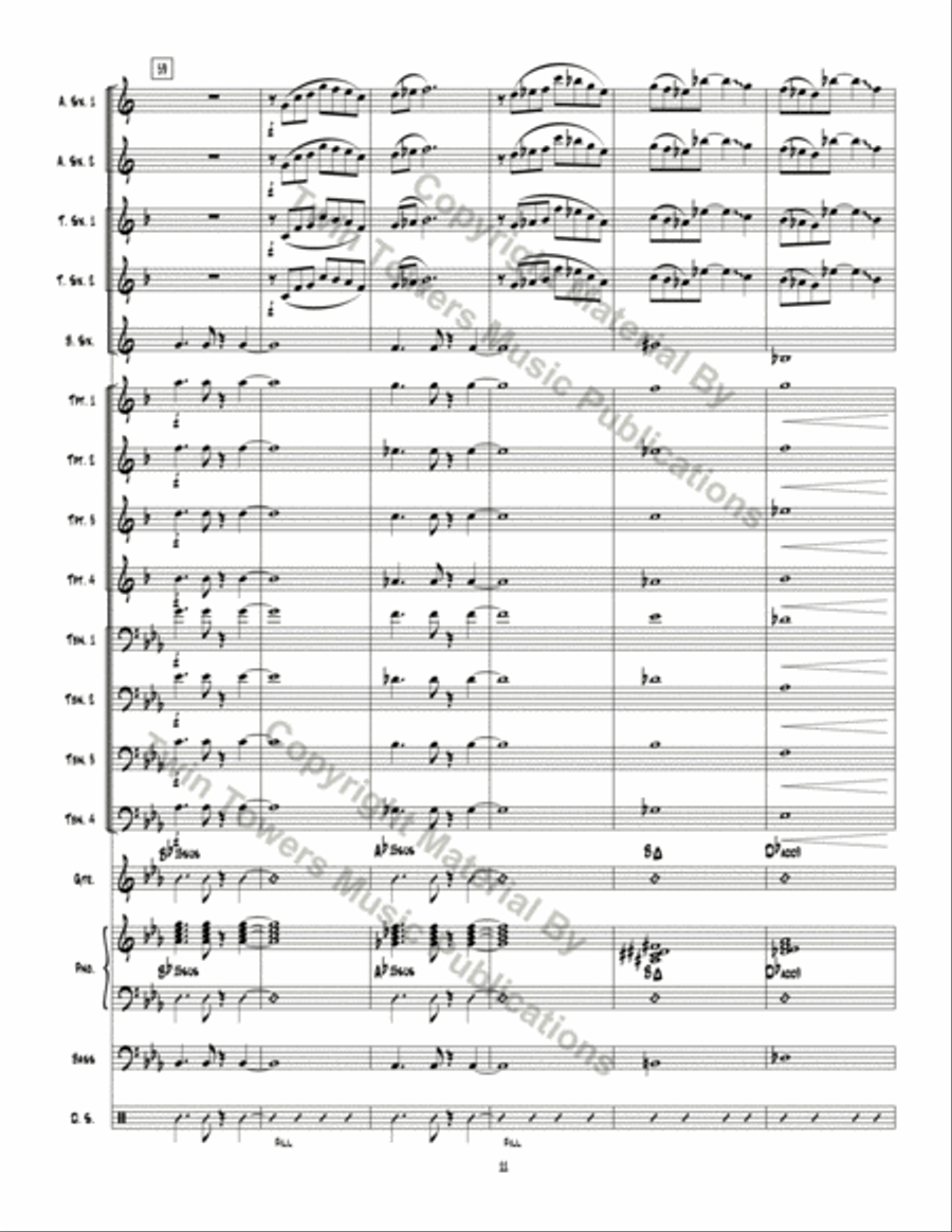 Listen Up Listen Up Jazz Ensemble scores gallery preview page 12