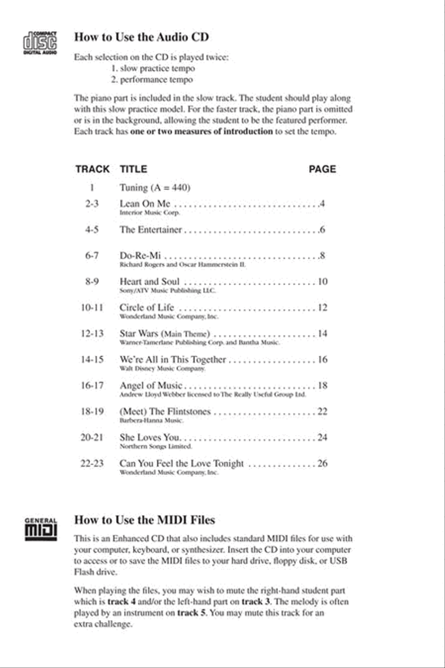 ChordTime Popular Level 2B Piano Method scores gallery preview page 2