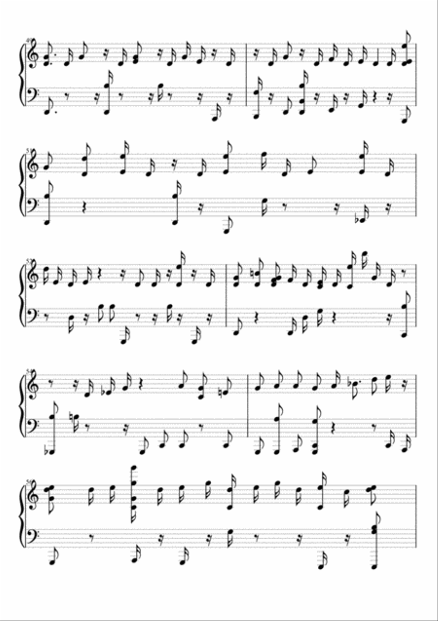 Little country rock Small Ensemble scores gallery preview page 6